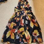 Anna Sui  for Anthropologie high neck Floral Halter Dress Photo 1