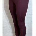 Lululemon maroon leggings size 6 Photo 1