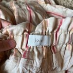 Joie  striped paper bag linen blend shorts Photo 3