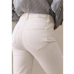 Anthropologie  Paige Laurel Canyon High Rise Flare Jean Crisp White Size 22W NEW Photo 5