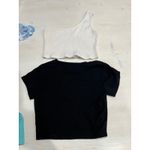 Garage Crop Top Bundle: Ribbed, Cami, Angel Graphic, one shoulder S Photo 4