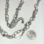 Brighton Metal Play Mixed Metal Tone Beaded Boho Twisted Chain Necklace Photo 3