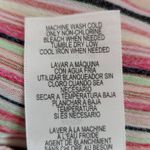 Seven7 Striped Button Down Top NWT Size Small Striped Pink and Green Blouse Photo 8