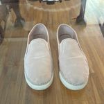 Vince Camuto -TAMBIE-Dusty Pink Rose-Suede Slip On Espadrille Loafers Photo 1