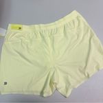 All In Motion  Women's Light Yellow Athletic Shorts Photo 4