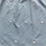 Tilly's Tilly’s Sky and Sparrow Blue Floral Embroidered Sweater Skirt Size Small. Photo 2