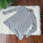 Heather Charcoal Open cardigan sweater Grey Gray Photo 0