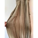 L'Agence NWT L’agence Mayer Military Maxi Dress Covert Green Women’s Size Small Photo 7