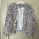 She & Sky Teddy Fuzzy trendy faux fur coat Photo 0