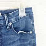 Good American  Organic Cotton Blend Good Legs Raw Hem Jeans, Size 28 Photo 8