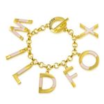 Wildfox  couture charm letter‎ bracelet new Photo 0