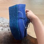 Missoni  Blue Lace Up Espadrille Platform Shoes‎ Women’s Size 6 Photo 1