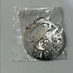 Fashion Jewelry Silver Aries Zodiac Hoops Photo 5