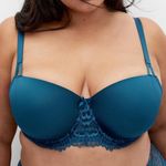 City Chic  Womens Bra - Caitlin Contour- Poseidon. Size 42D Photo 0