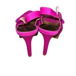 Charlotte Russe Woman’s Hot Pink Bow Detail Heels Size 7 Photo 3