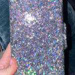 Edie Parker Star Glitter Clutch Silver Photo 0