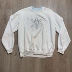 Vintage 90s Grandma/ Grunge White Snowman "ugly" Christmas sweatshirt, Womens M‎ Size M Photo 1