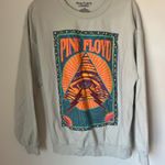 Pink Floyd  Cream Tan Crew Neck Sweatshirt Size Large Women’s Band Shirt Sweater Photo 0