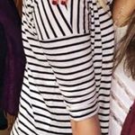 MINKPINK Stripped Short Sleeve Dress Photo 0