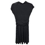 Folter Bridget Bombshell Polka Dot Retro Pin Up Style Dress Size Medium Black Photo 5
