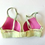 PINK - Victoria's Secret  Wear Everywhere T Shirt Lined Bra Celadon Green 32C Photo 5