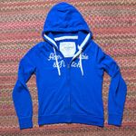 Abercrombie & Fitch Y2K BLUE FULL ZIP HOODIE Photo 0
