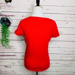 NFL  New England Patriots Red & Blue T-Shirt Women’s Size Medium Photo 4