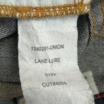 Raleigh Denim Union Fit Lake Lure Blue Straight Dark Wash Jeans Size 26 Photo 13