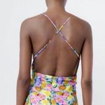 ZARA Floral Mini Dress Photo 1