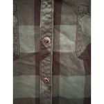Vintage Harley Davidson Plaid Flannel Shirt Snap Buttons Long Sleeve Size L Green Size L Photo 2