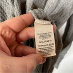 Free People  Oversized Slouchy Gray Top Size Small Photo 3