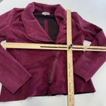 Kut From The Kloth  Jacket Womens Small Red‎ Carina Faux Suede Moto Jacket Photo 7