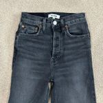 RE/DONE Ink Black High Rise Loose '90s Jeans Womens Size 23 Photo 2