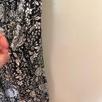 Aritzia Talula Strapless Jumpsuit Floral Black & White Small Photo 7