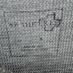 We The Free We‎ The Free People Gray Waffle Knit Long Sleeve Top Relaxed Fit Photo 1