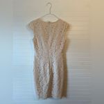 Jessakae Eyelet Lace Oatmeal Cream Dress Size M Photo 1
