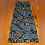 NWT Allen B by Allen Schwartz Womens Brown Blue Dress size Large Strapless‎ Photo 5