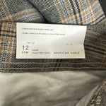 American Eagle Super High Rise Baggy Wide Leg Plaid Trousers 29” size 12 SHORT Photo 4
