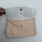 Vintage Unbranded Light Pink Lace Clutch Bag Delicate Photo 4