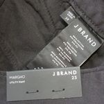 J Brand NWT Margho in Direct Black Utility Crop Stretch Twill Pants 23 Photo 5