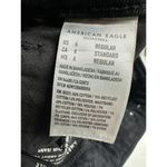 American Eagle  Mom Jean Women Size 6 Black Denim High Waisted Distressed Photo 7