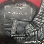 BCBGMAXAZRIA BCBG Black Textured Jacket Photo 4