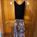 Tally Weijl EUC Black and Floral Skater Dress, Size 34 Photo 4