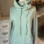 True Craft Sweatshirt Soft Shop Mask Hoodie  Teal Green Womens Medium New Photo 4