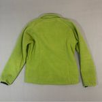 Marmot  Lime Green Fleece Hoodie Ladies Size Small Photo 3
