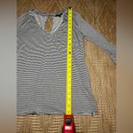 Lucky Brand  Women's Striped Bell Sleeve Shirt,Size XS,V Neck,Great Condition Photo 6