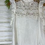 Free People NWT  Ivory High Collar Photo 2