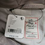 We The Free Free People  Leather Jacket In Jack Rabbit‎ Gray Women's Size Medium Photo 6