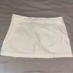 SheIn White Small Low-Rise Buckle Mini Skort (Skirt With Shorts Underneath) Photo 7
