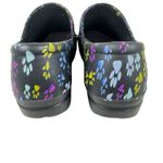 JEFFRICO NWOT Pawprint Black Lightweight Foam Comfort Slip On Clogs Size 9 Photo 2